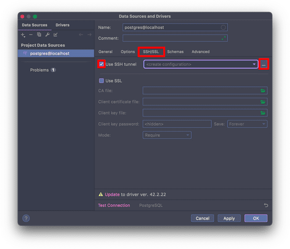 Pycharm SSH/SSL